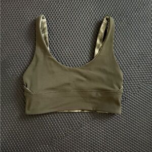 lululemon athletica Olive Green Sports Bra